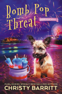 Bomb Pop Threat by author Christy Barritt